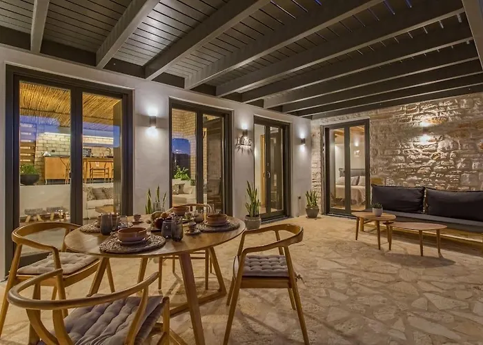 Βίλα - 4br - With Pool & Gym - Casa Olea *