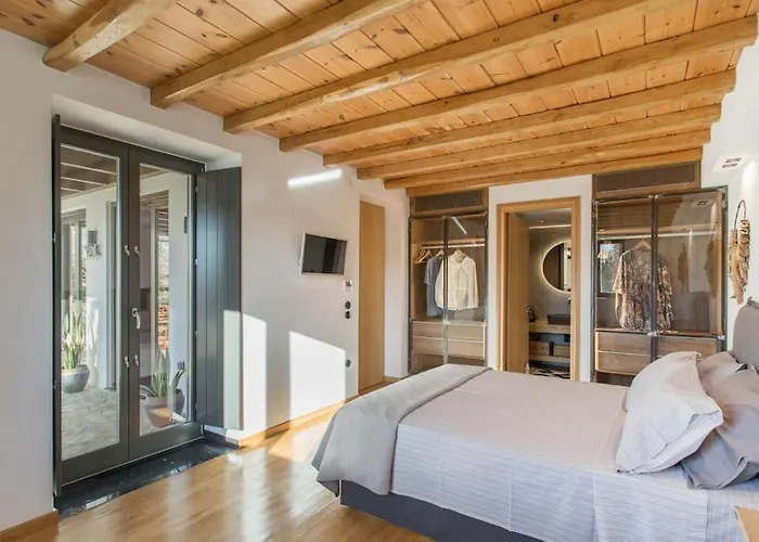 Βίλα - 4br - With Pool & Gym - Casa Olea *